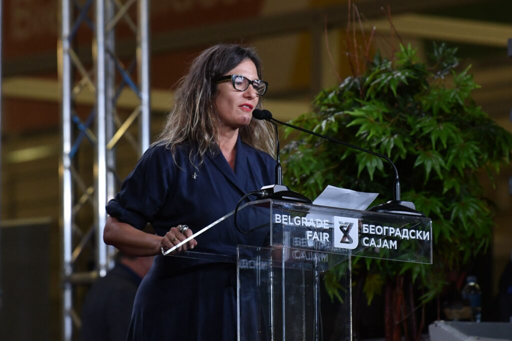 Beograd 19. oktobar 2024. Otvaranje Međunarodnog beogradskog sajma knjigapod sloganom "Reč je slobodna" Foto:Goran Srdanov/Nova.rs