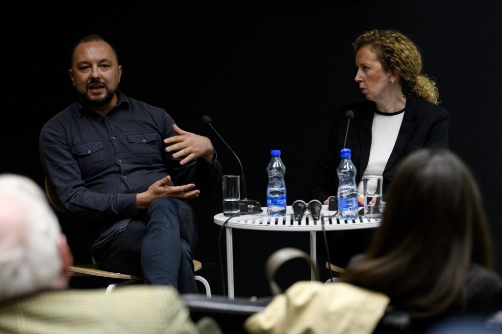 Prva projekcija filma “Konačna bitka (The Final Battle)” umetnika Mladena Miljanovića
Muzej savremene umetnosti u Beogradu