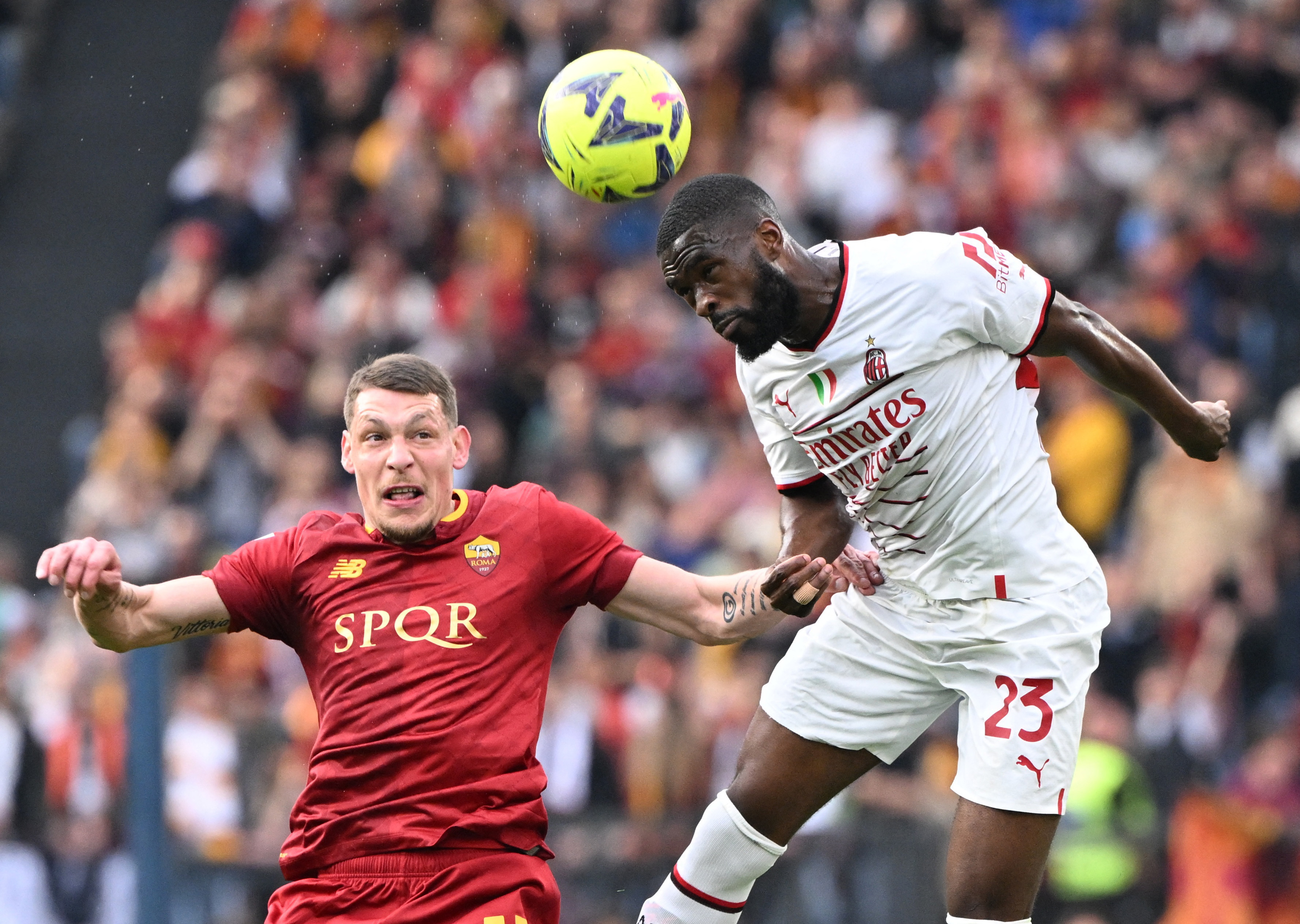 Serie A - AS Roma v AC Milan