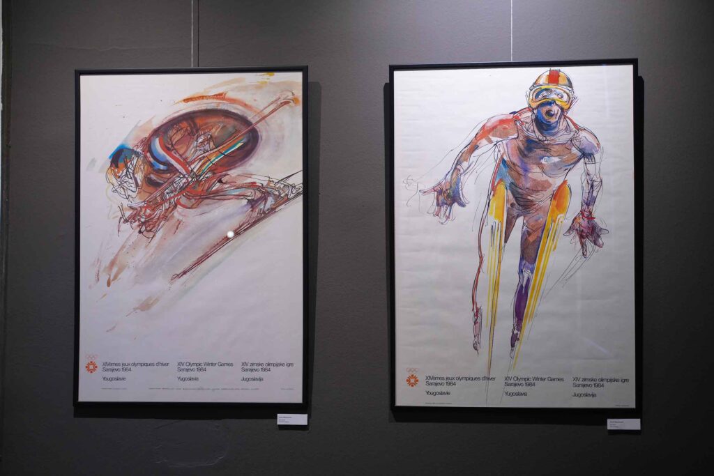Otvorena je izložba plakata Olimpijskih igara u Sarajevu: 40 godina posle. Muzej primenjene umetnosti, MPU
