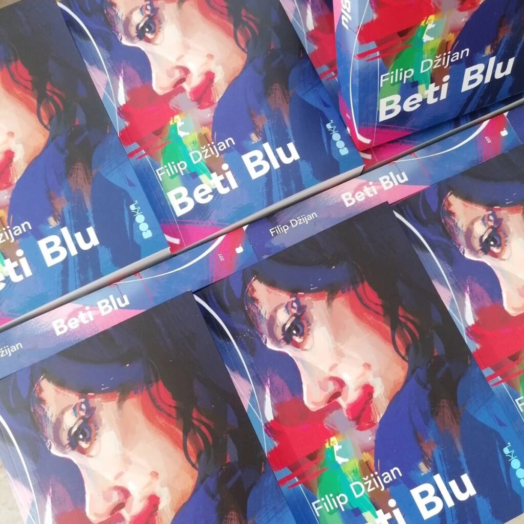 Filip Džijan, Beti Blu, knjiga Foto: Facebook/Booka