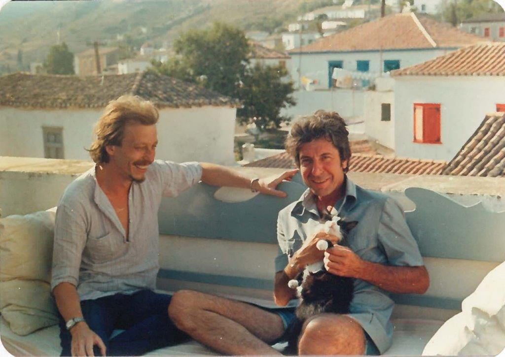 Vladimir Bajac i Leonard Koen. Foto: Privatna arhiva Vladislav Bajac , poslao Milojko Bozovic