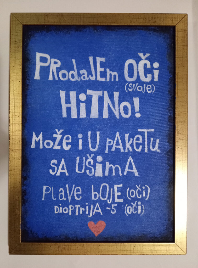 Izložba "Najpovoljnija rasprodaja remek-dela hiperrealizma" Jadrana Krnajskog
Likovna galerija Kolarčeve zadužbine, Jadran Krnajski