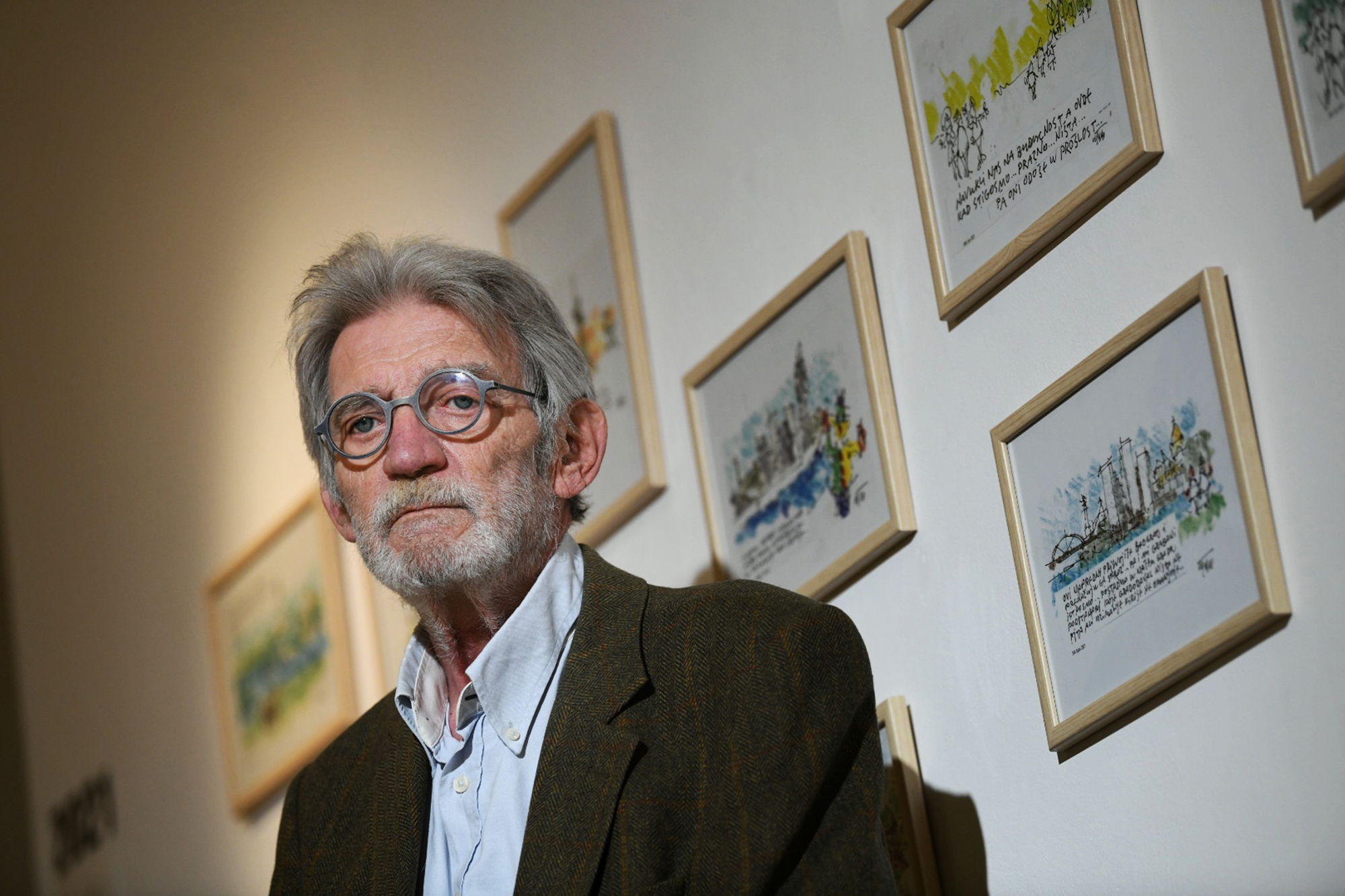 Đorđe Bobić izlozba_200421_foto:Vesna Lalić/Nova.rs