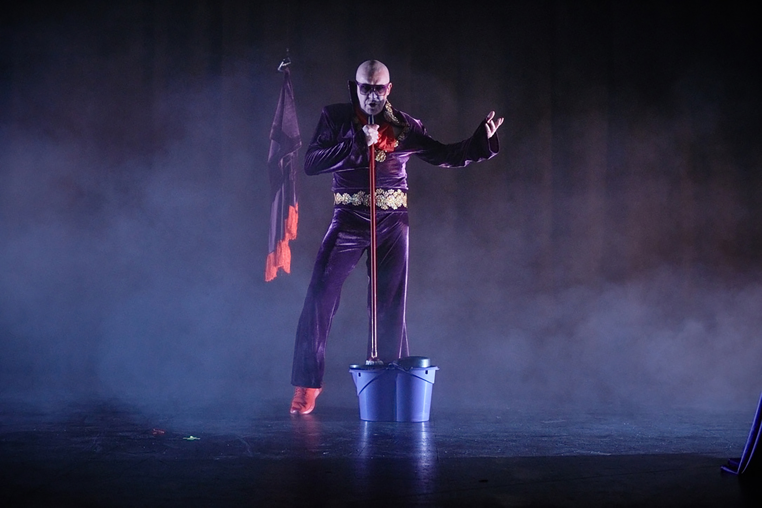 Pat Kinevane in Fishamble's KING by Pat Kinevane_Photo by Maurice Gunning