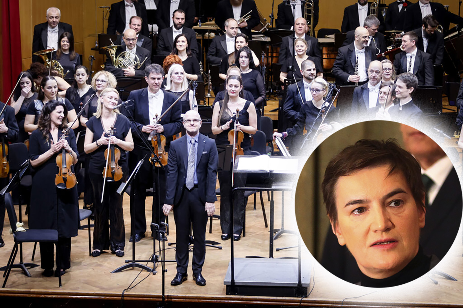 Filharmonija, ANa Brnabić kombo