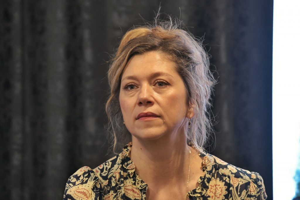 Beograd 25. novembar 2021. Konferencija za novinare i novinarksa projekcija filma Nije lose biti covek Foto:Goran Srdanov/Nova.rs