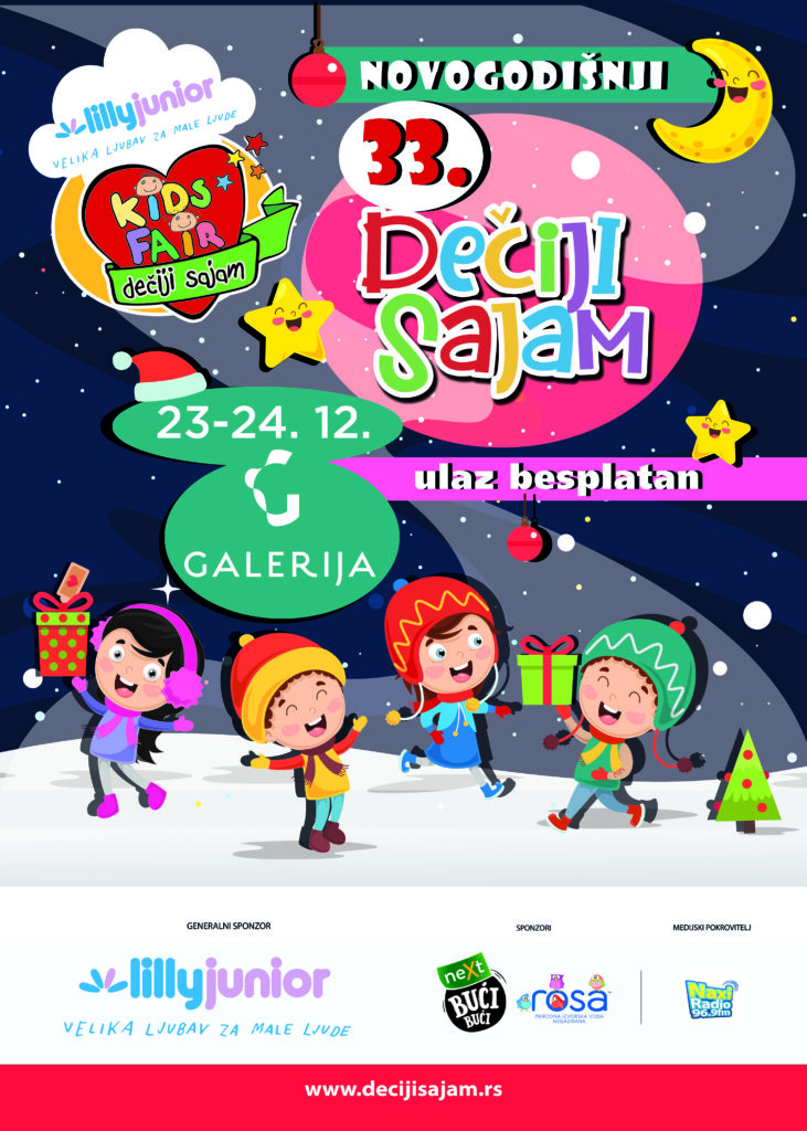 Novogodišnji dečiji sajam Foto: Promo