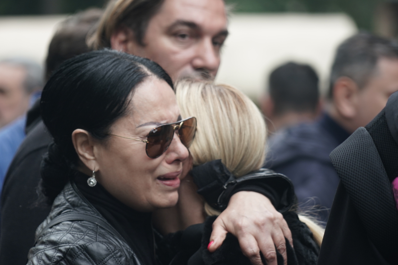 Sahrana Lane Toković, Lana Toković, Novo groblje Foto: E-Stock/Časlav Vukojičić