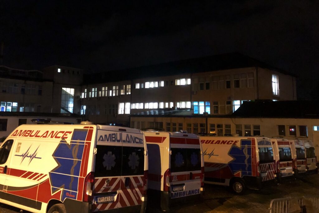 Novi Pazar 24.09.2023. Bolnica u Novom Pazaru, ranjeni na Kosovu Foto: Irfan Ličina/Nova.rs