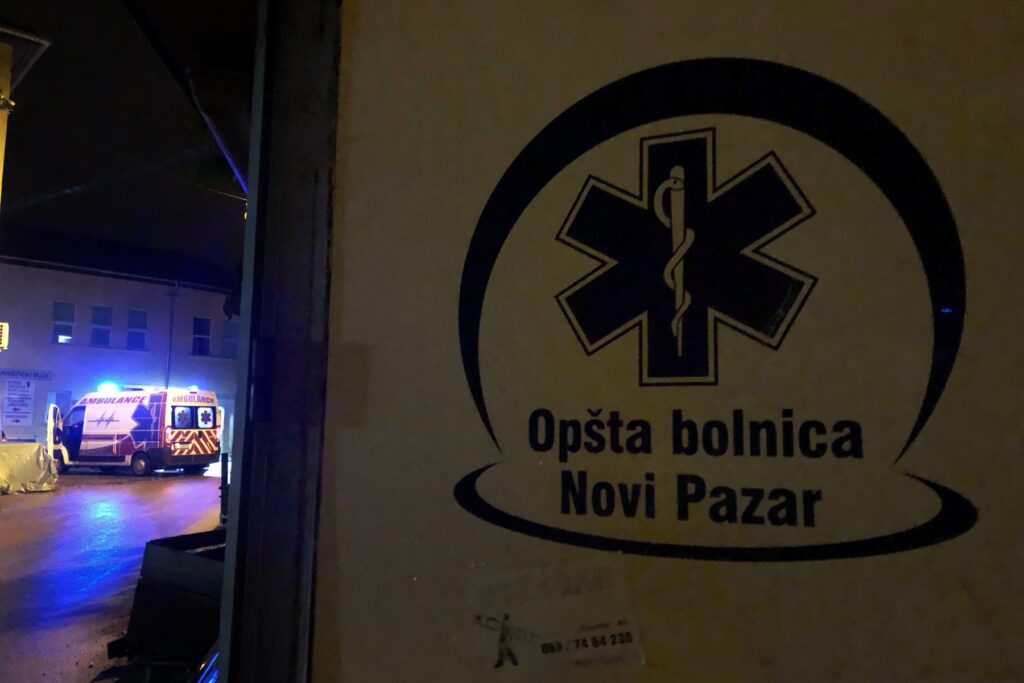 Novi Pazar 24.09.2023. Bolnica u Novom Pazaru, ranjeni na Kosovu Foto: Irfan Ličina/Nova.rs