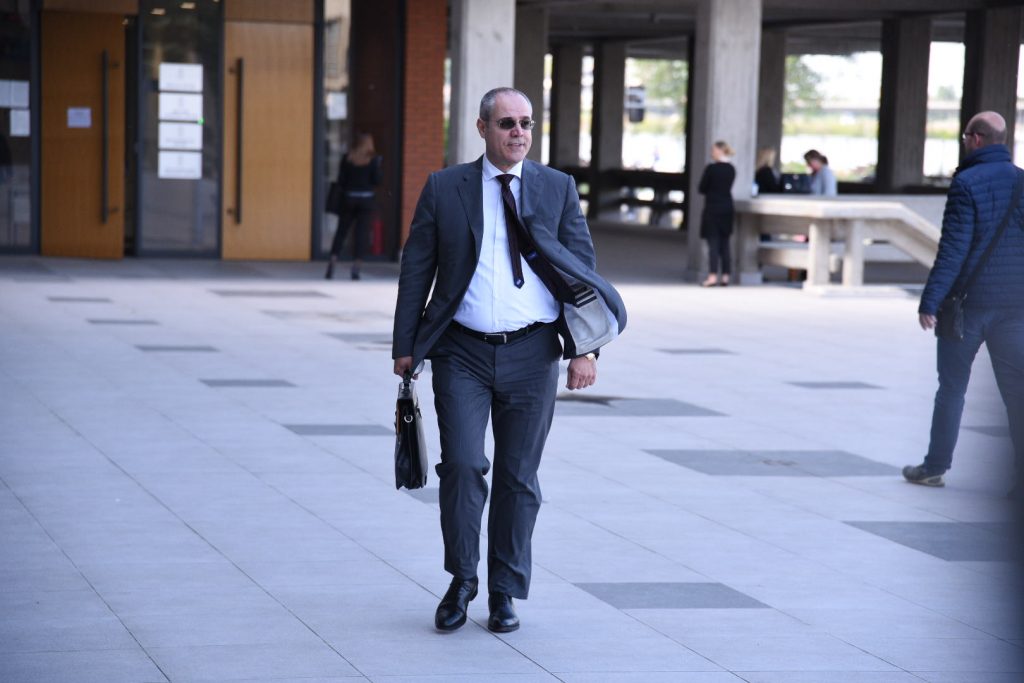 Beograd 28.05.2020. Veljko Delibasic advokat Zorana Marjanovica, sudjenje, Palata pravde