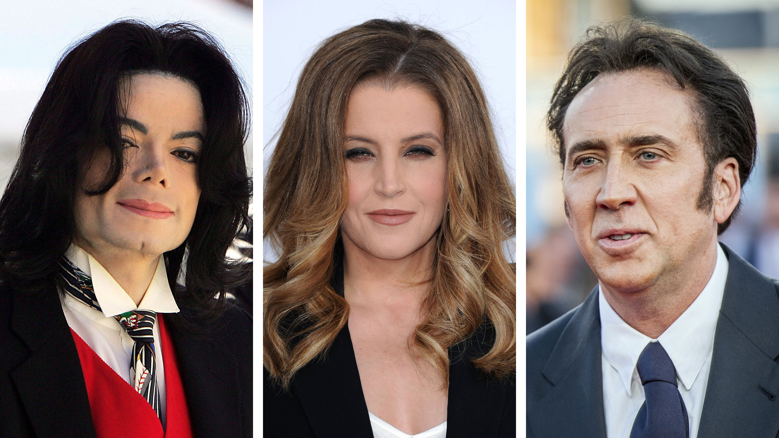 Liza Mari Prisli,  Majkl Džekson , Nikolas Kejdž