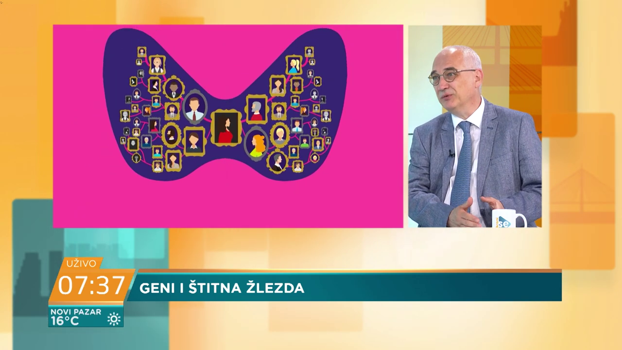 Prof. Dr Miloš Žarković_ U kojoj meri genetika utiče na rad štitne žlezde