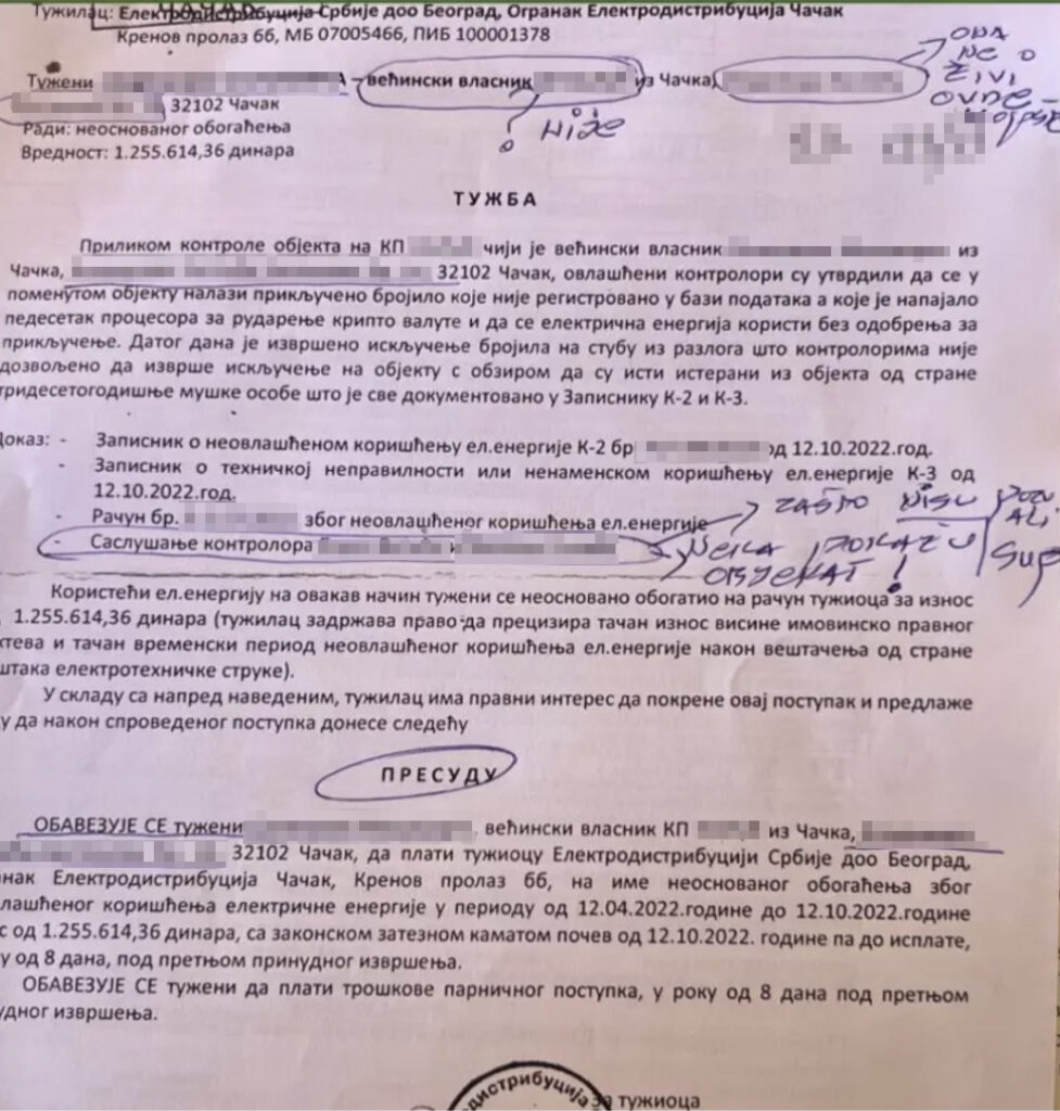 Momak rudario kriptovalute, tužba stigla bolesnoj ženi
Inbox