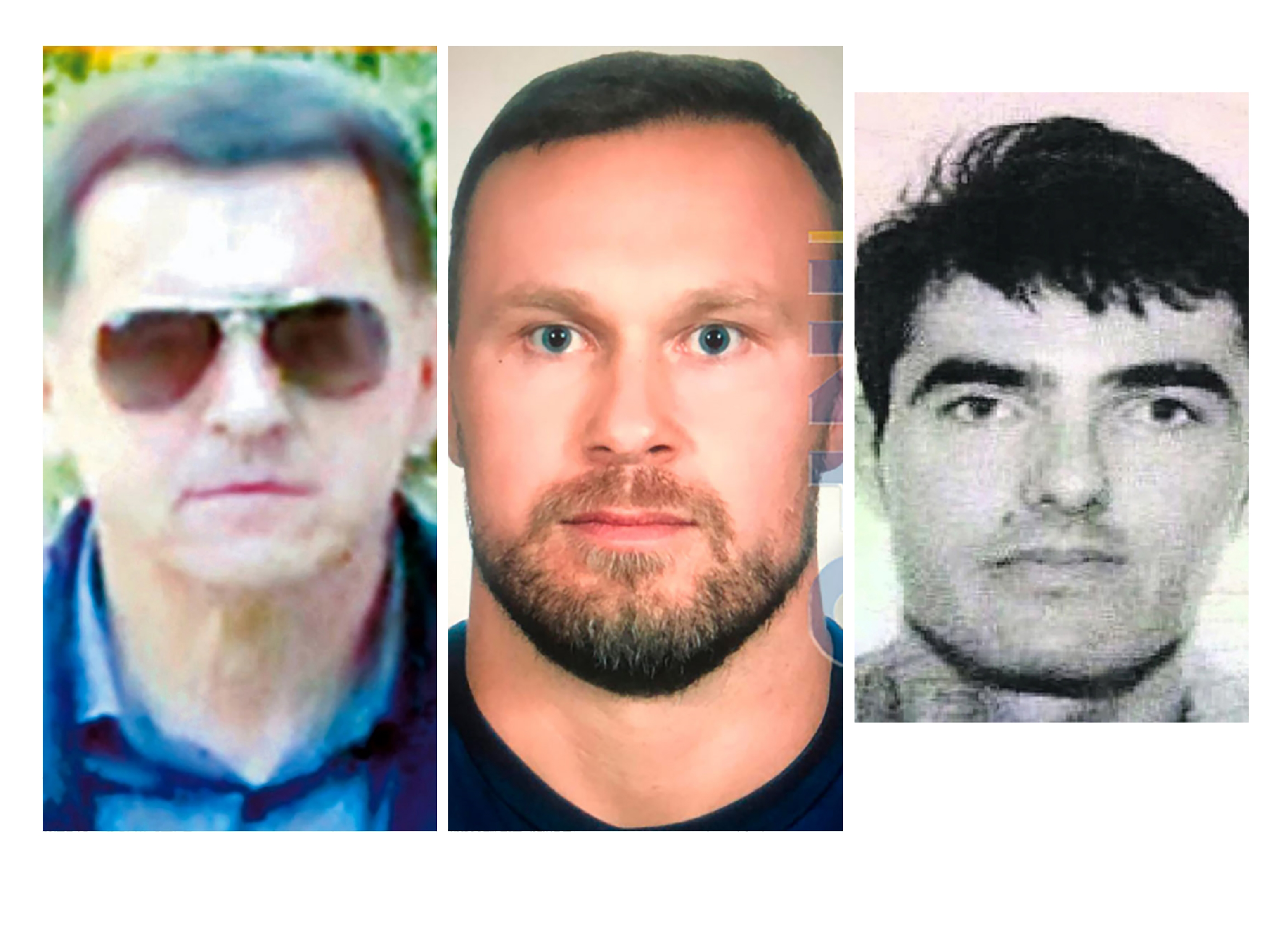 collage Jovan Vukotić, Slobodan Kašćelan i Radoje Zvicer a