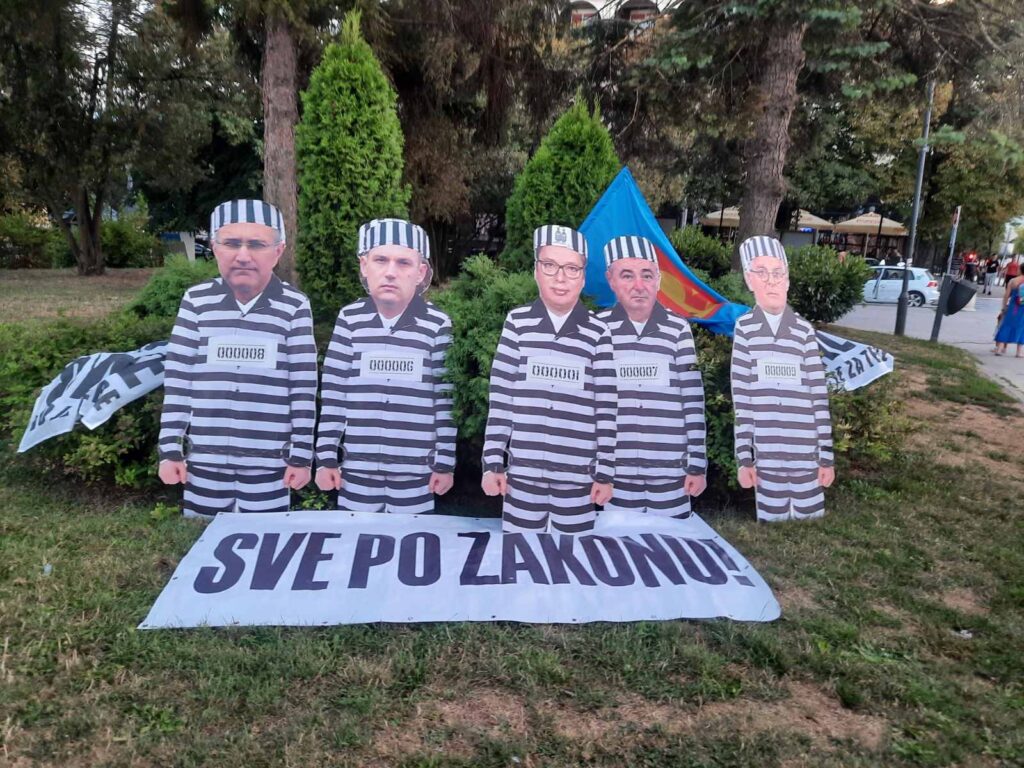 Gornji Milanovac, 08.09.2023. Protest Gornji Milanovac protiv nasilja Foto: Ljubica Sokić/Nova.rs