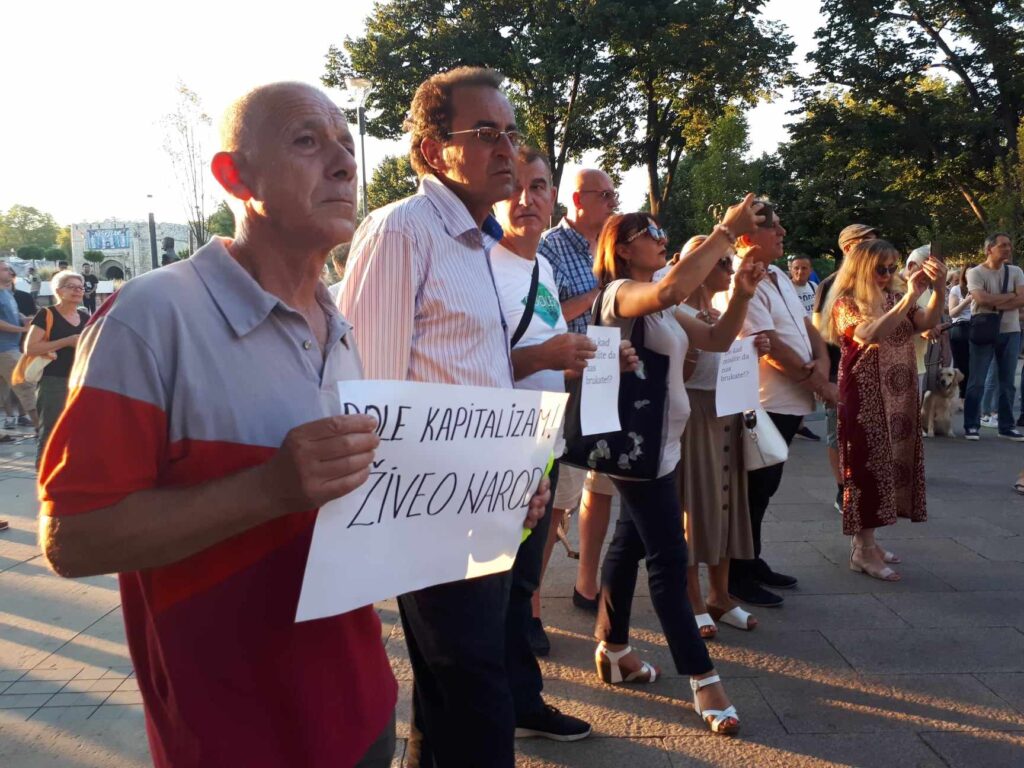 Niš 28.07.2023. Niš protiv nasilja, protest Foto: Miljana Isailović/Nova.rs