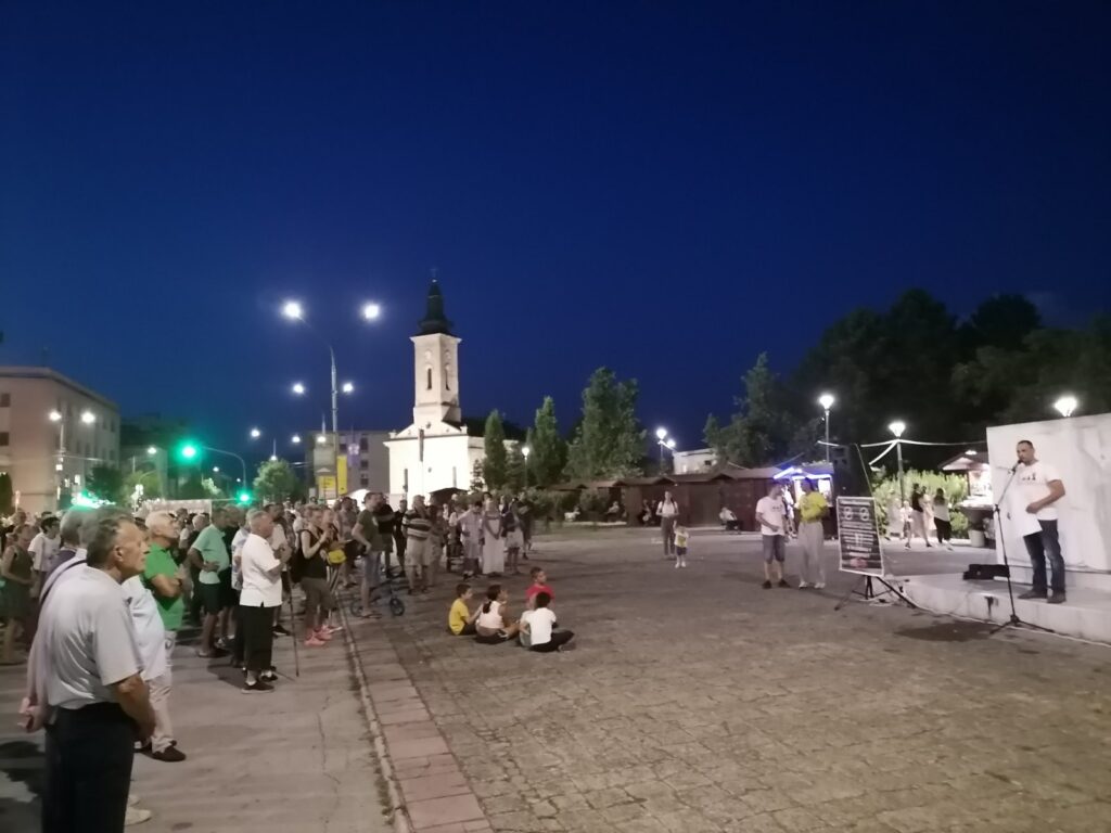 Gornji Milanovac protest
