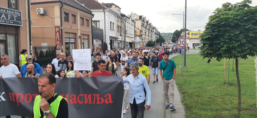 Čačak protiv nasilja protest