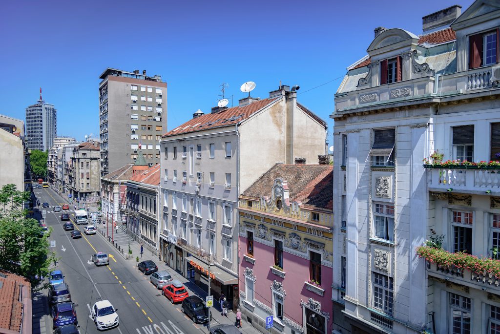 Beograd, ulica, zgrada, nekretnine Foto: TeodorLazarev/Shutterstock.com