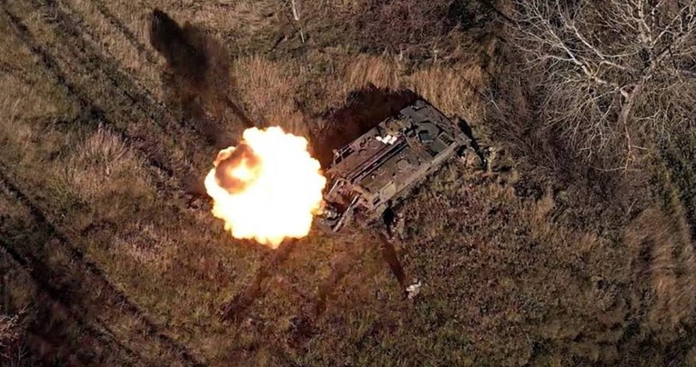 Uništen prvi zapadni tenk Leopard u Ukrajini