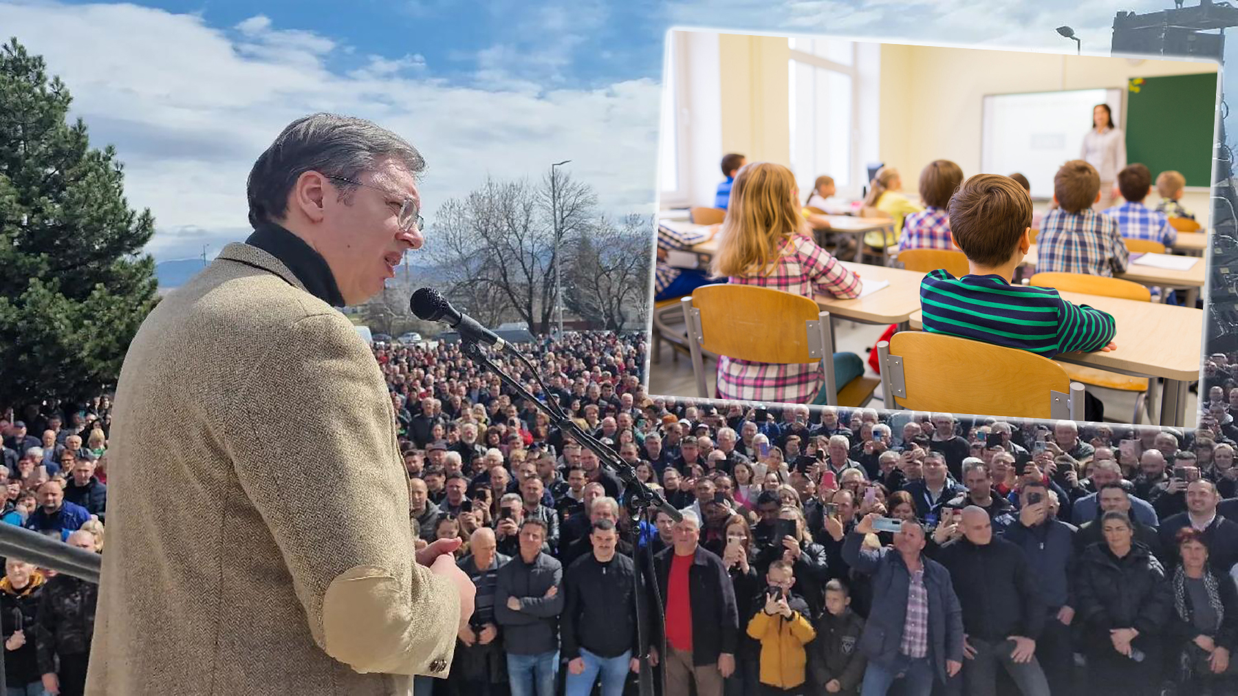 Alekandar Vučić u Vranju FotoFoNetInstagram predsednika Srbije 02