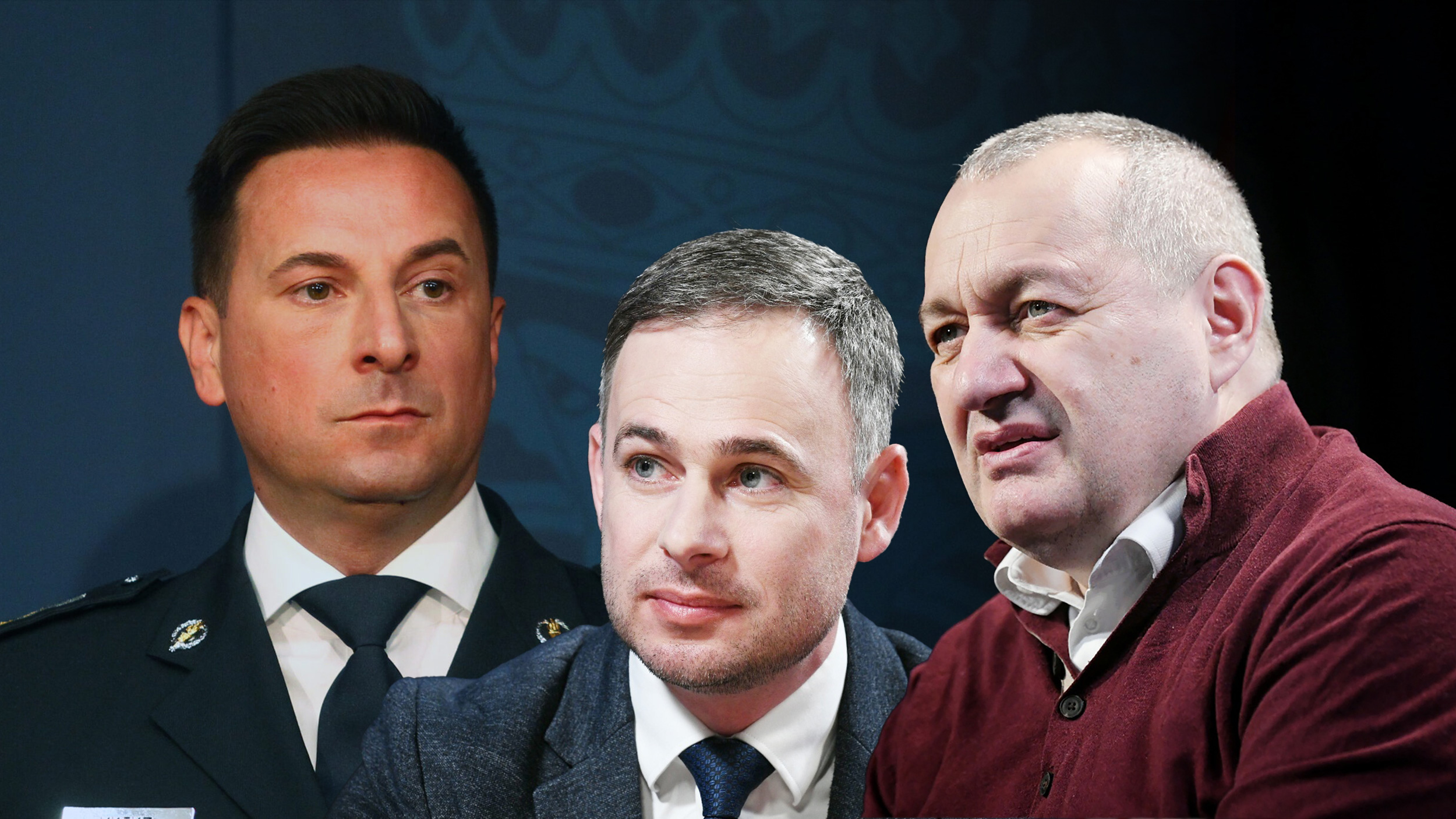 Veselin Milić, Miroslav Aleksić , Srđan Milivojević,