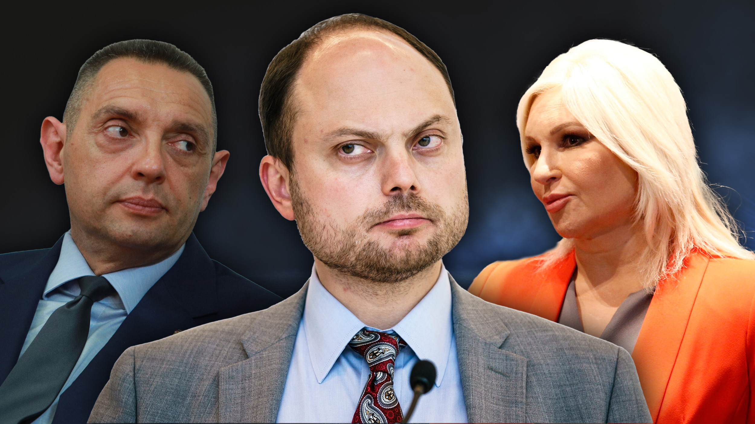 Aleksandar Vulin, Vladimir Kara-Murza, Zorana Mihajlović