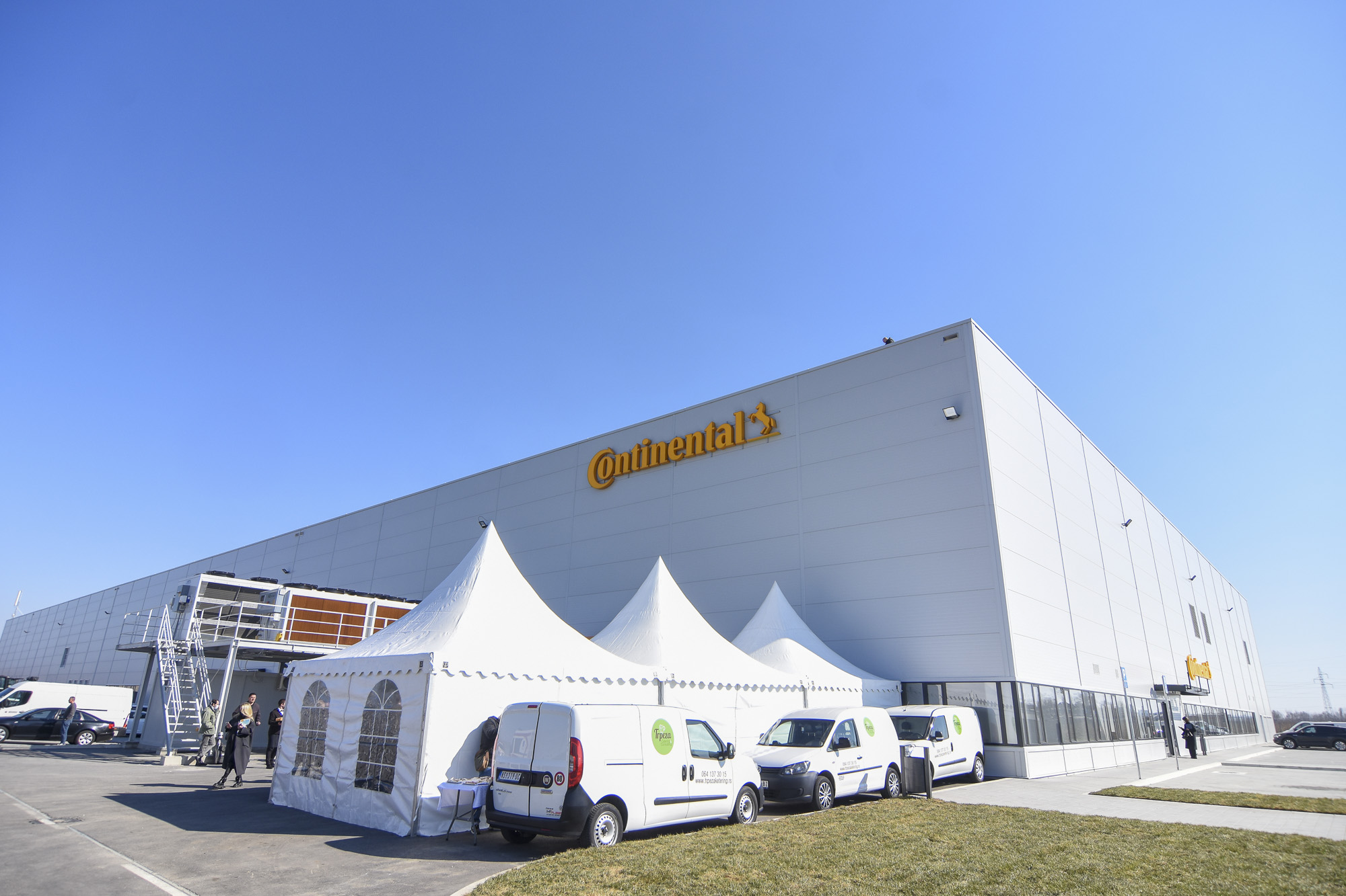 Novi Sad 07.03.2021  Otvaranje Nemacke fabrike Kontinental Continental u Novom Sadu foto Nenad Lazic