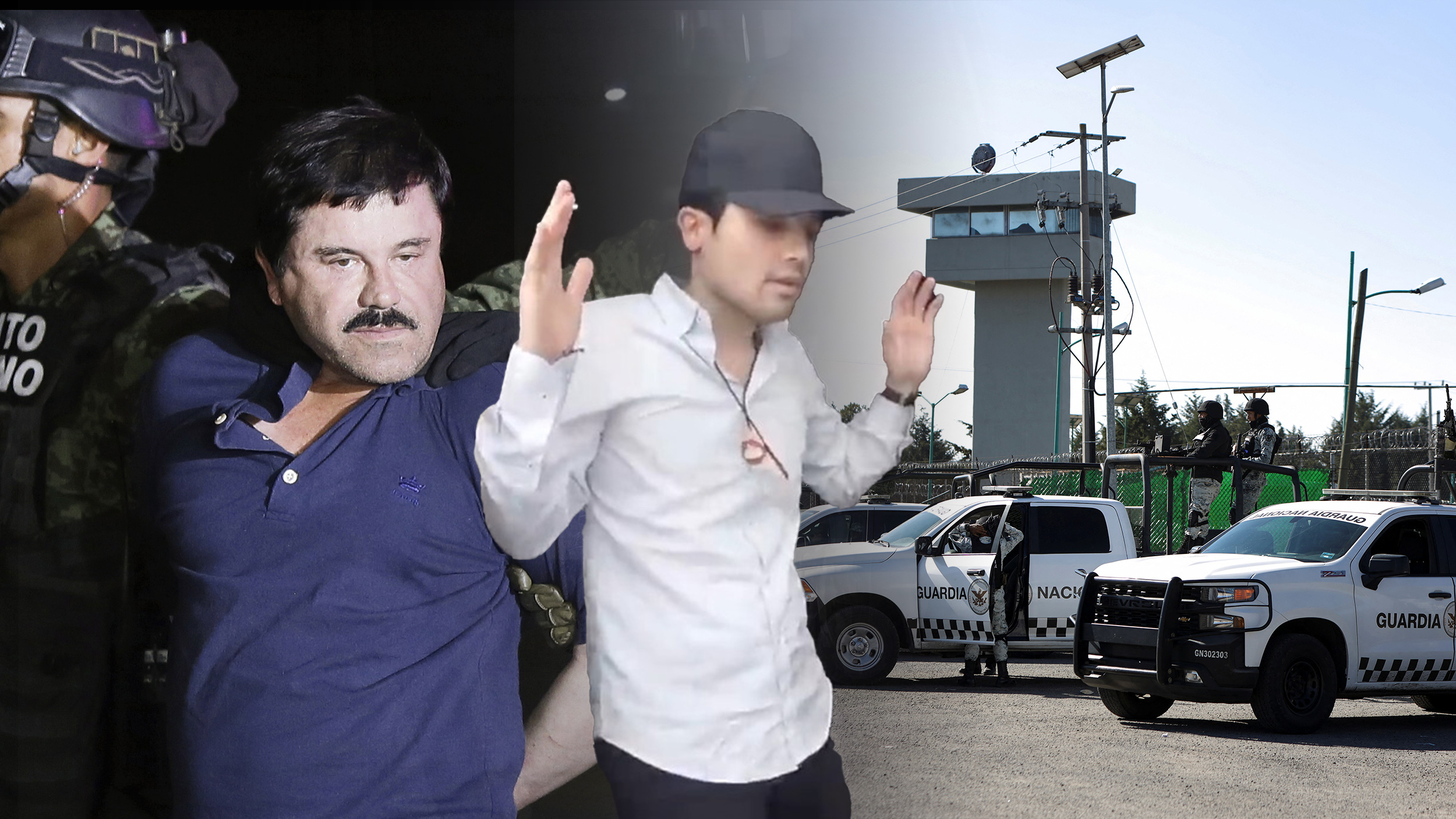 El-Čapo-i-Ovidije-Guzmane-Lopez-iza-njih-zatvor-Altiplano