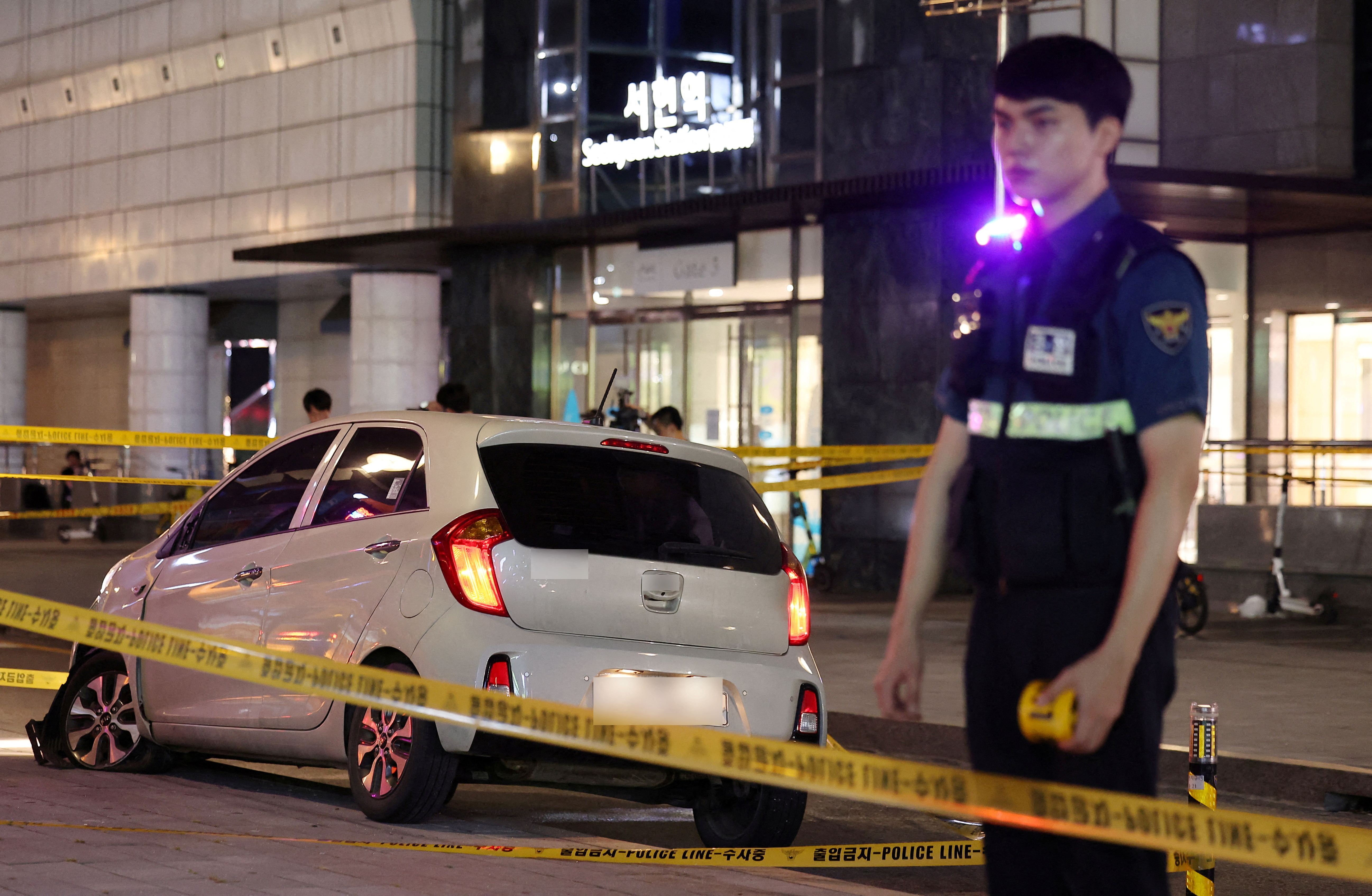 Seul,  Stabbing incident near Seoul