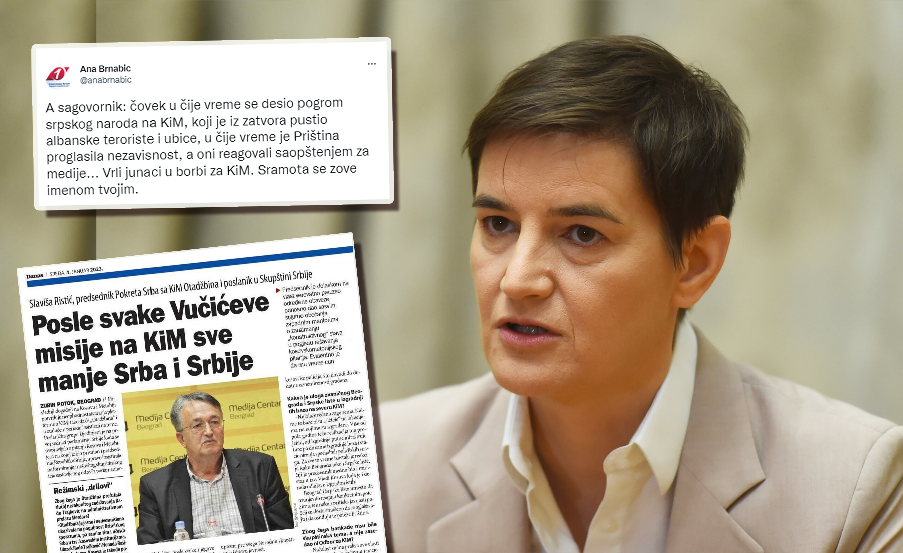 ANA BRNABIĆ tviter