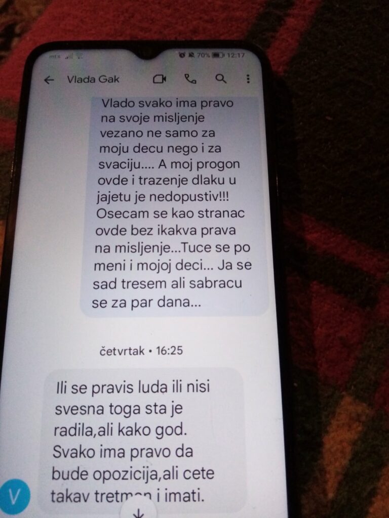 Poruka predsednika opstine Vladimira Gaka