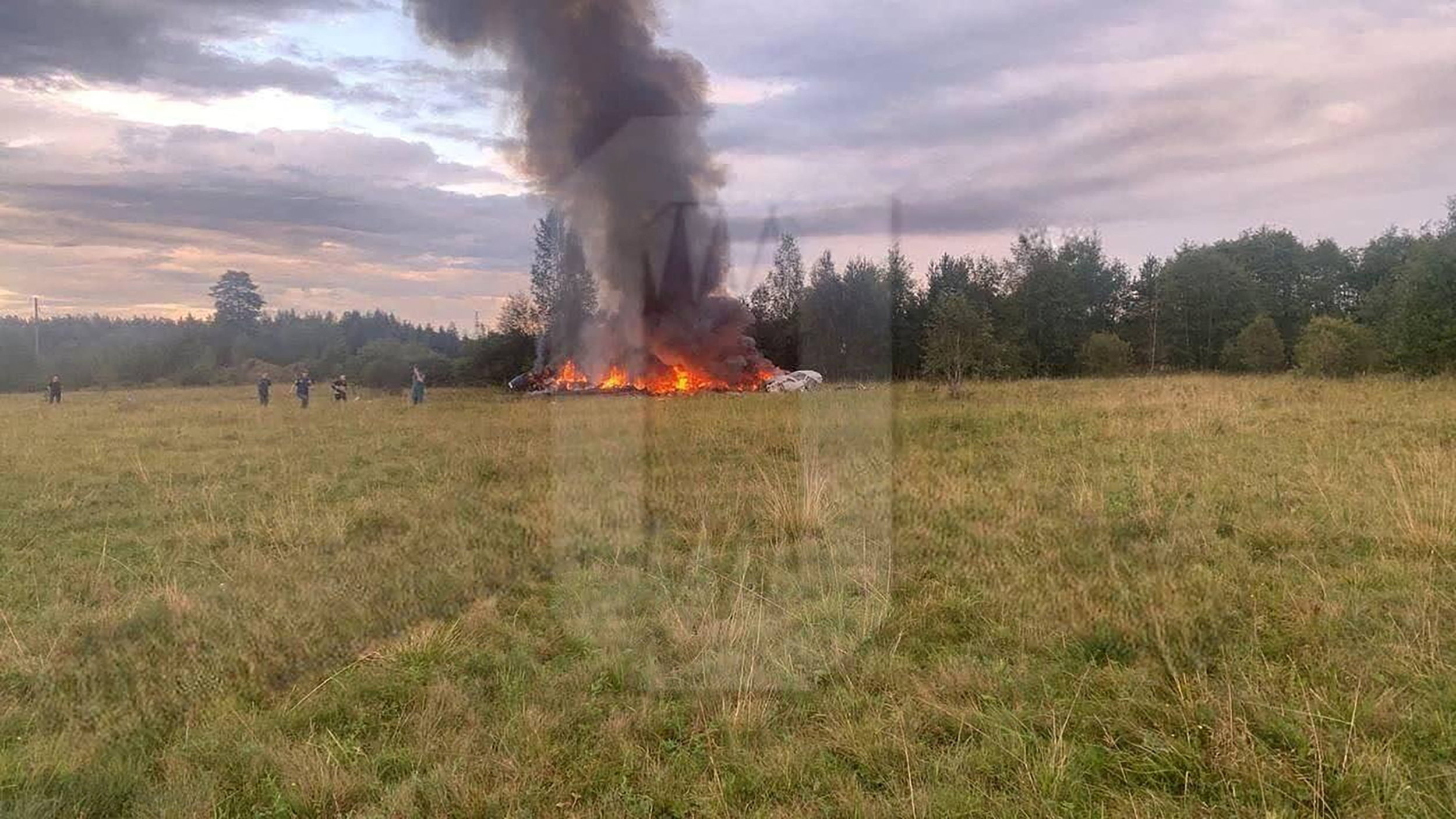 Plane crash in Tver region