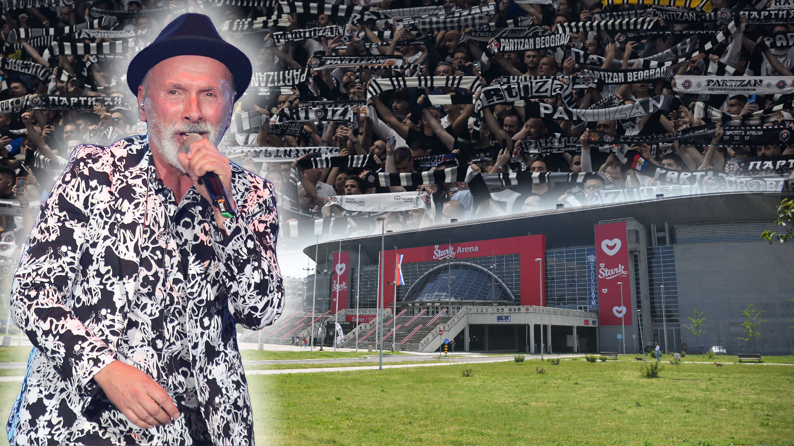 dino merlin stark arena partizan navijači kombo