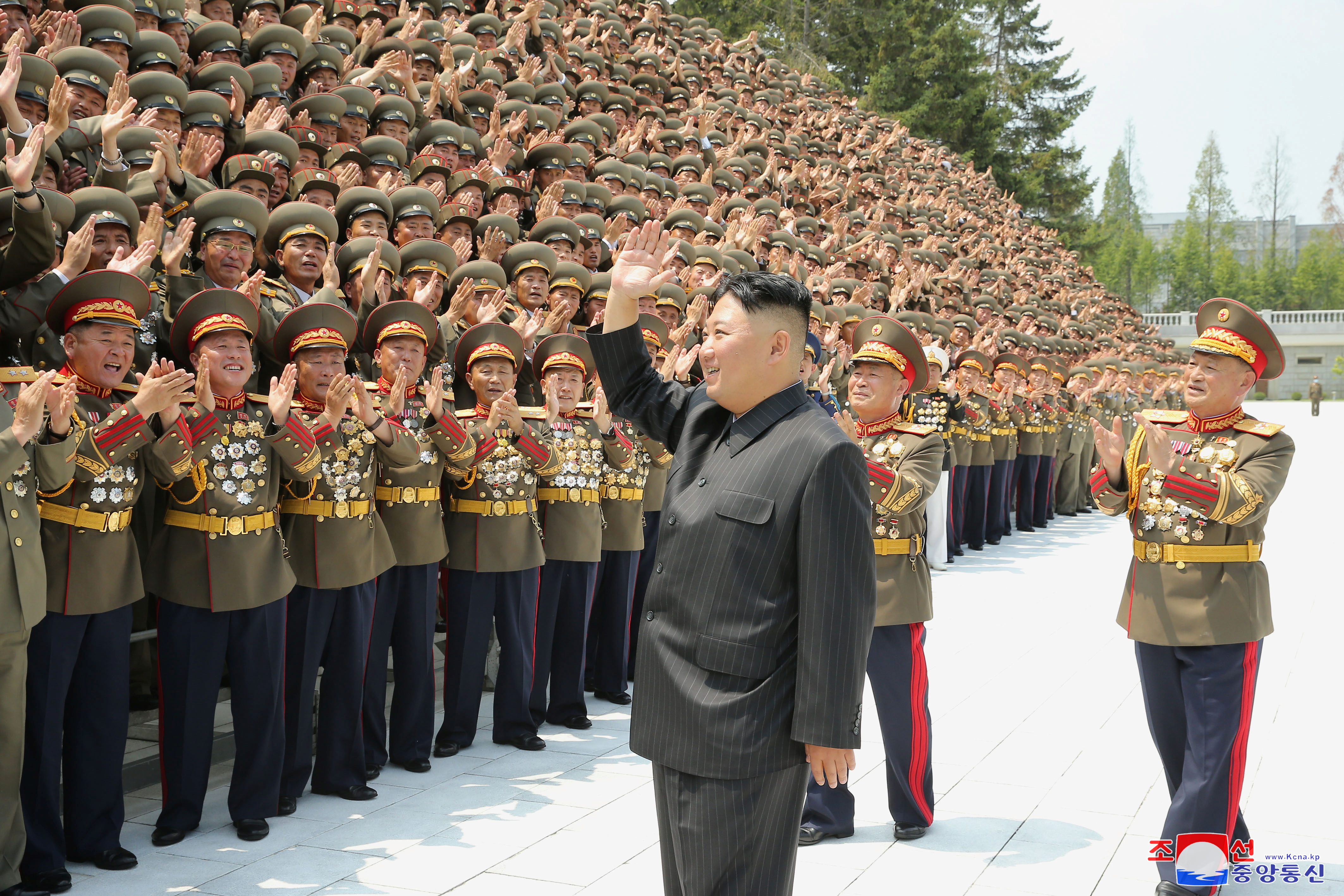 1st workshop of the commanders and political officers of the Korean People's Army (KPA) in Pyongyang