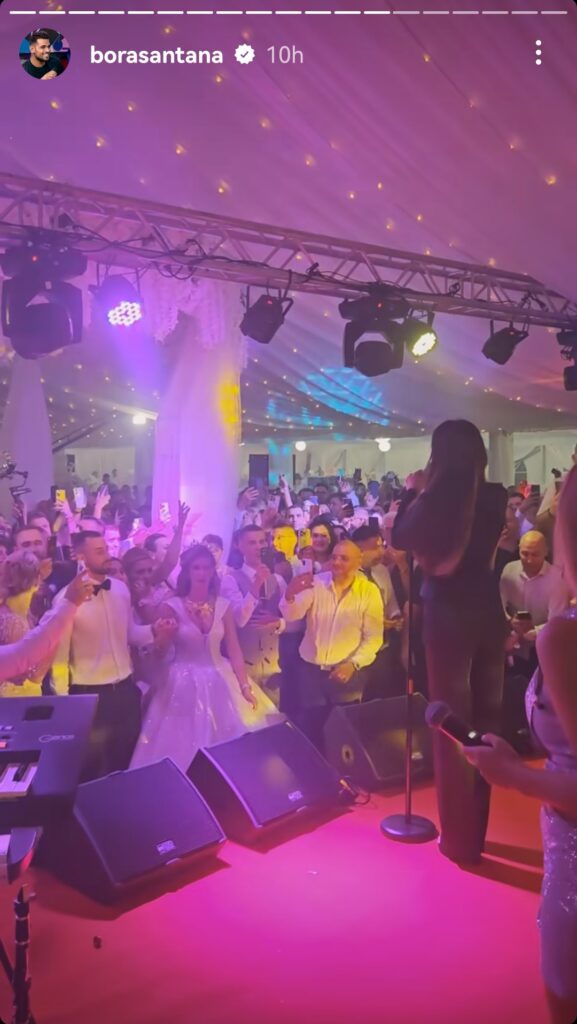 Aca Lukas,nastup Foto: Instagram/borasantana