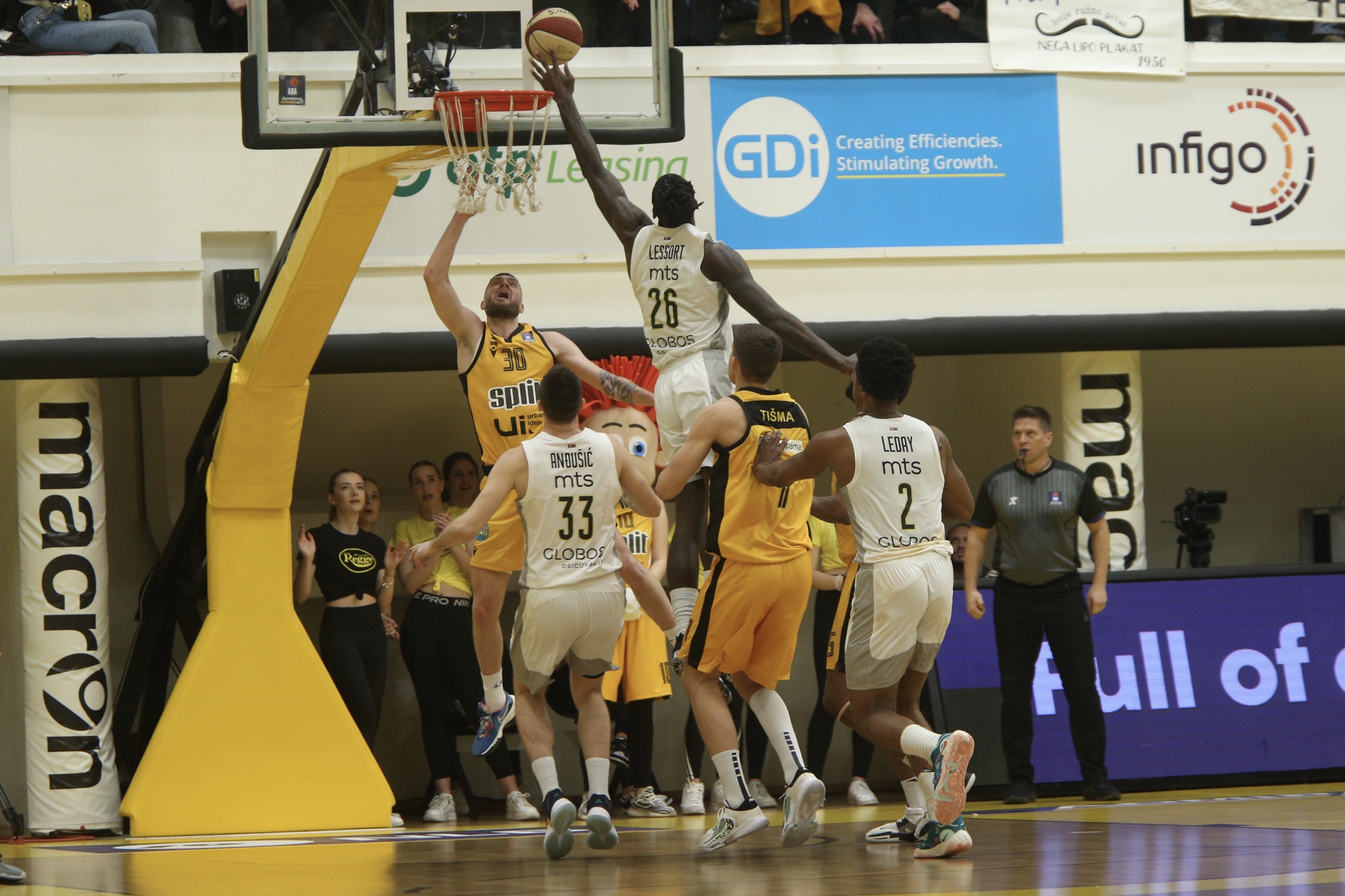 Split - Partizan lajv