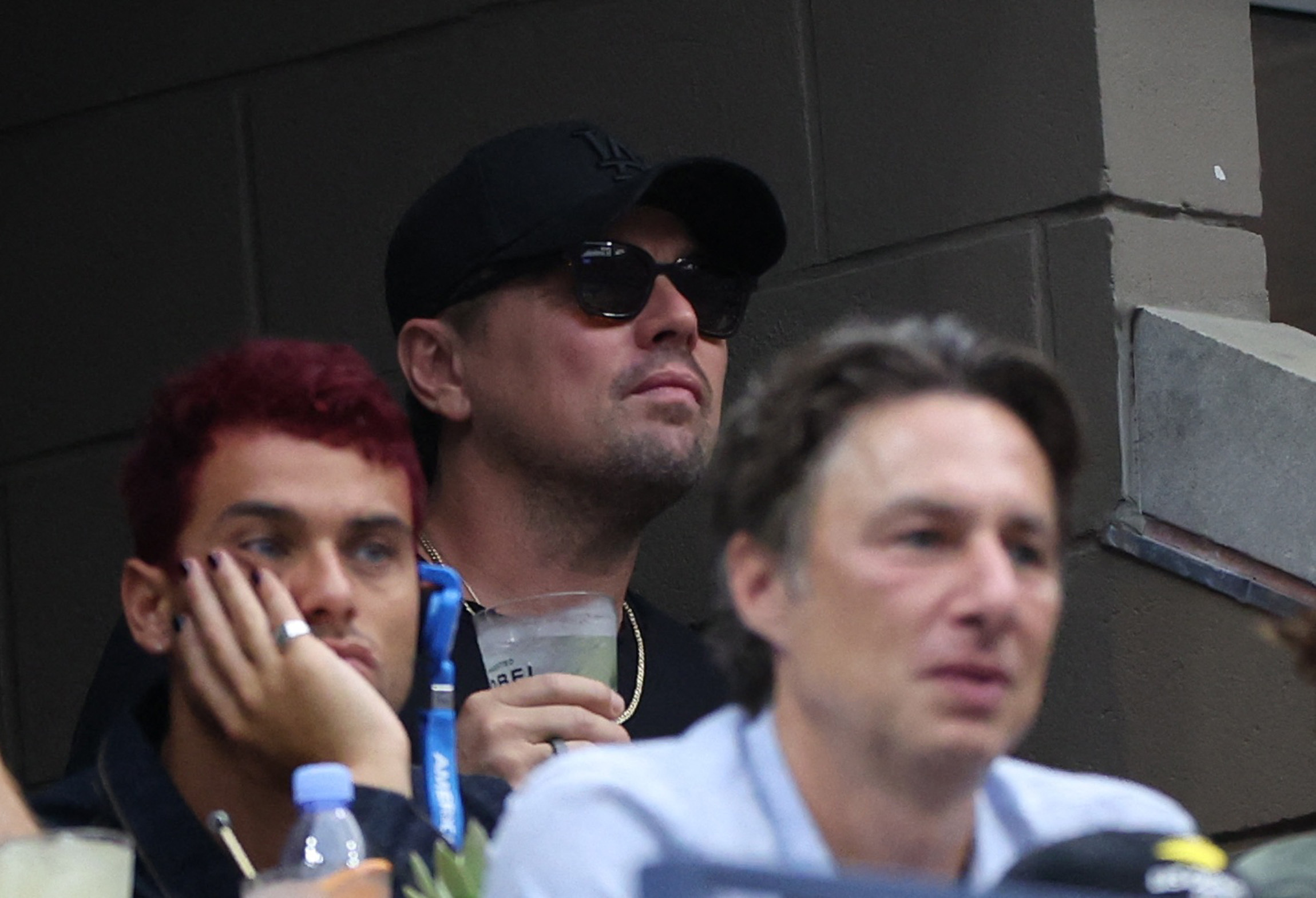 Tennis - U.S. Open - Flushing Meadows, New York, United States - September 10, 2023 Actor Leonardo DiCaprio attends the final match between Russia's Daniil Medvedev and Serbia's Novak Djokovic REUTERS/Mike Segar