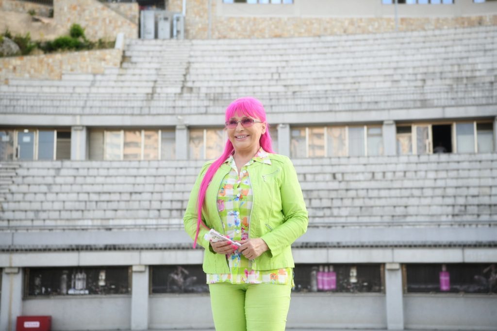 Beograd 01. jun 2022. Folk pevacica Zorica Brunclik odrzala je konfreenciju za novinare na Tasmajdanu povodom koncerta „Ne dam ovo malo duse“ koji ce odrzazi 28.juna 2022. godine na stadionu Tasmajdan Foto:Vesna Lalić/Nova.rs