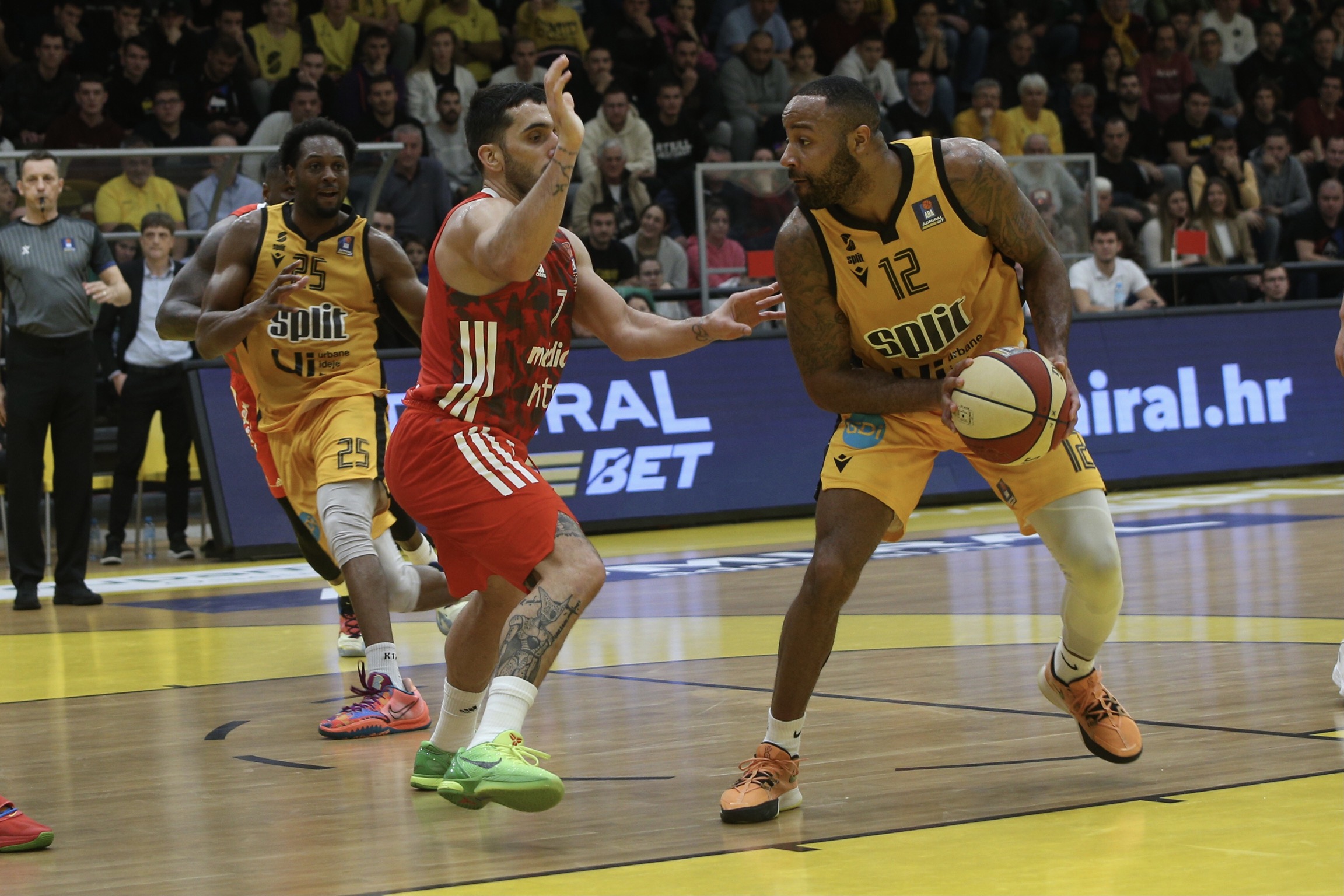 Split, Crvena zvezda, košarka, utakmica Foto: Split/Ivica Cavka