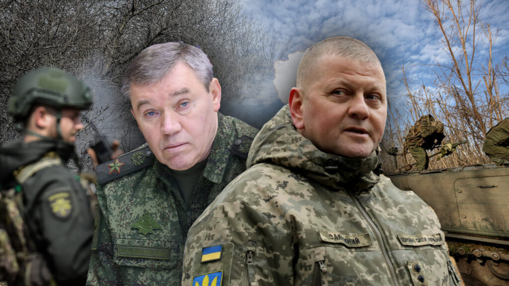 Valery Gerasimov i Valerii Zaluzhnyi, Rat, sučeljavanje