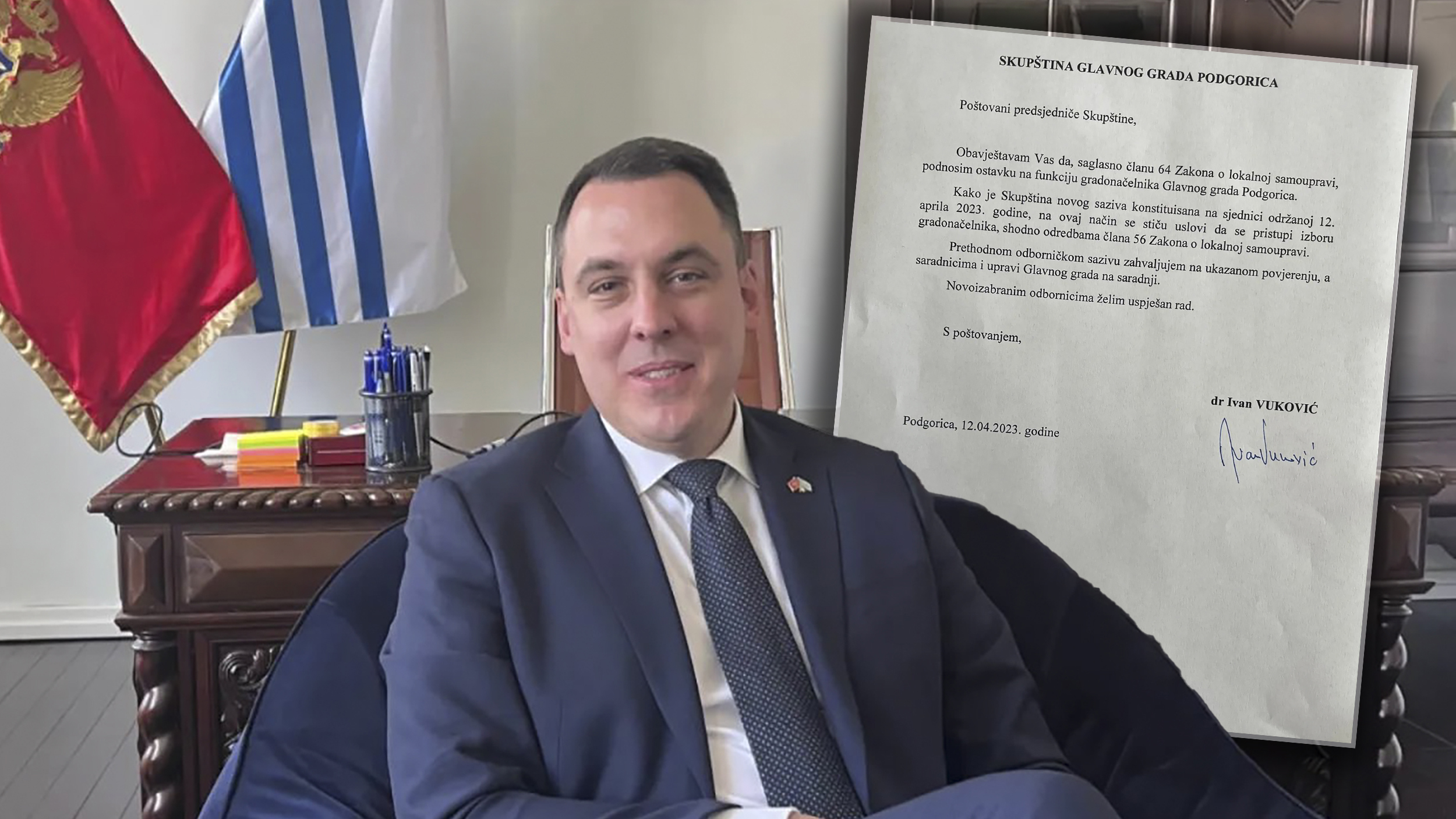 Ivan Vuković Foto: Printscreen Instagram/pgmayor
ostavka gradonacelnika pogdorice, CG, Crna Gora
Ivan Vuković