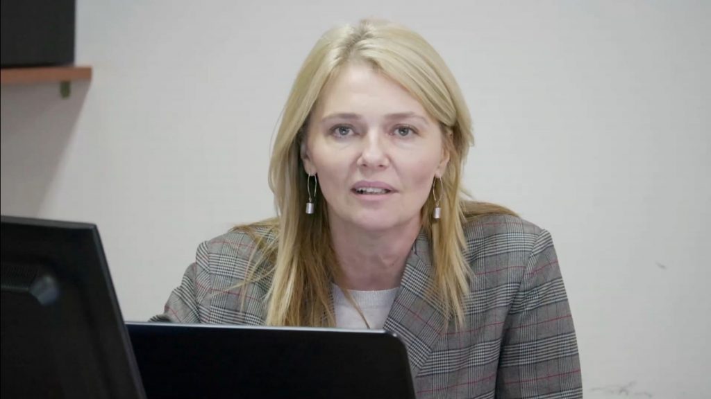 Olivera Injac Foto: Printscreen/YouTube/Entan European Non-Territorial Autonomy Network