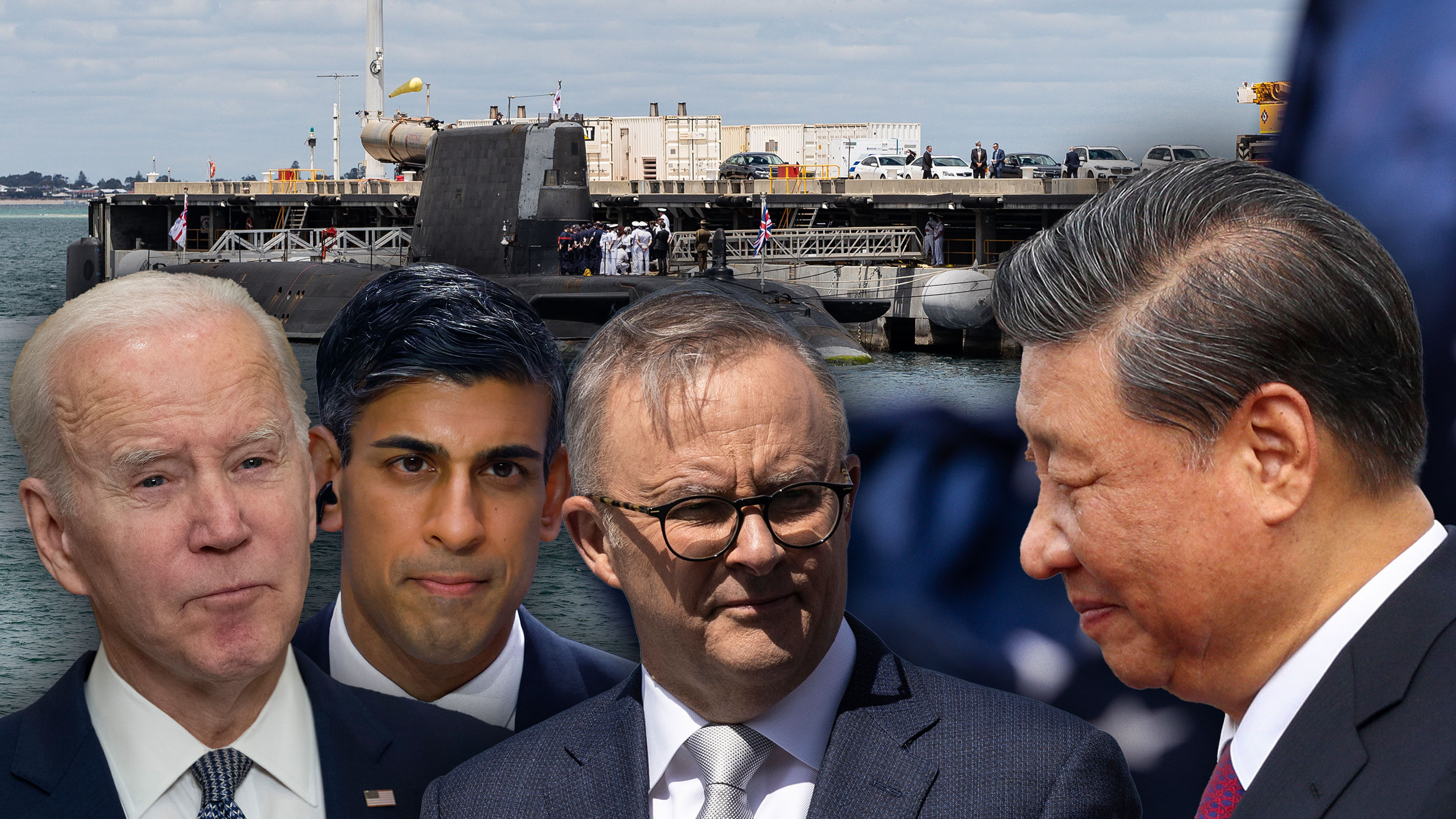 Anthony Albanese, Joe Bide, Rishi Sunak, Si Đinping, Podmornica