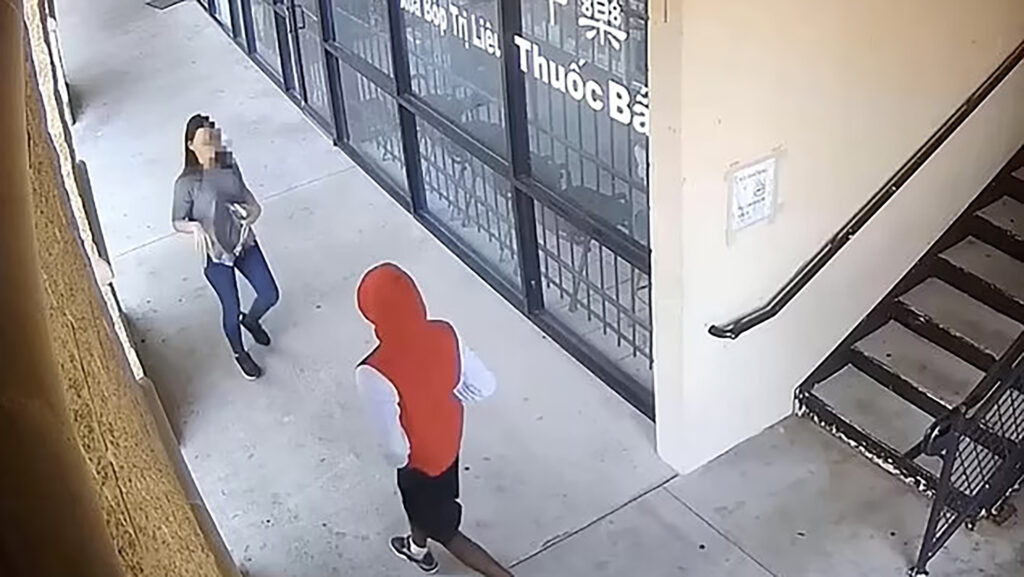 Asian woman, 44, is body slammed to the ground by robber who followed her 23 MILES from Houston ATM - leaving her PARALYZED after damaging her spine