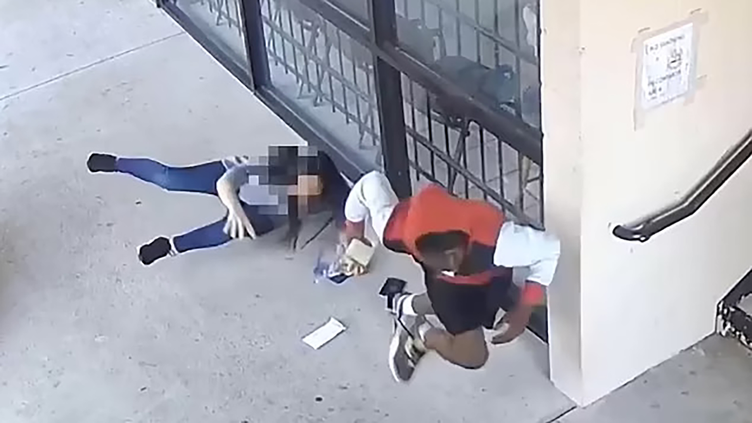 Asian woman, 44, is body slammed to the ground by robber who followed her 23 MILES from Houston ATM - leaving her PARALYZED after damaging her spine