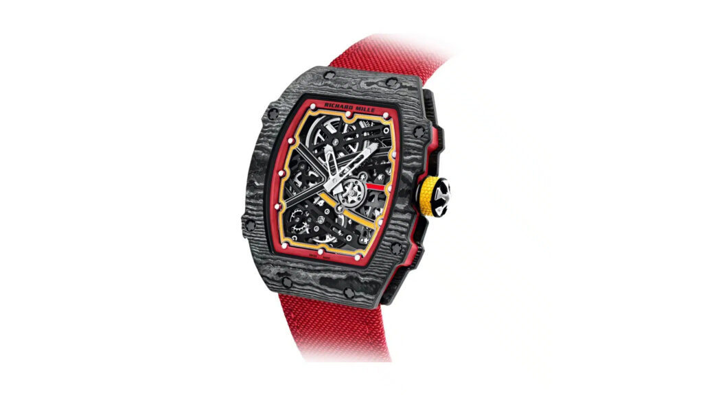 sata "Richard Mille", model "Alexander Zverev".