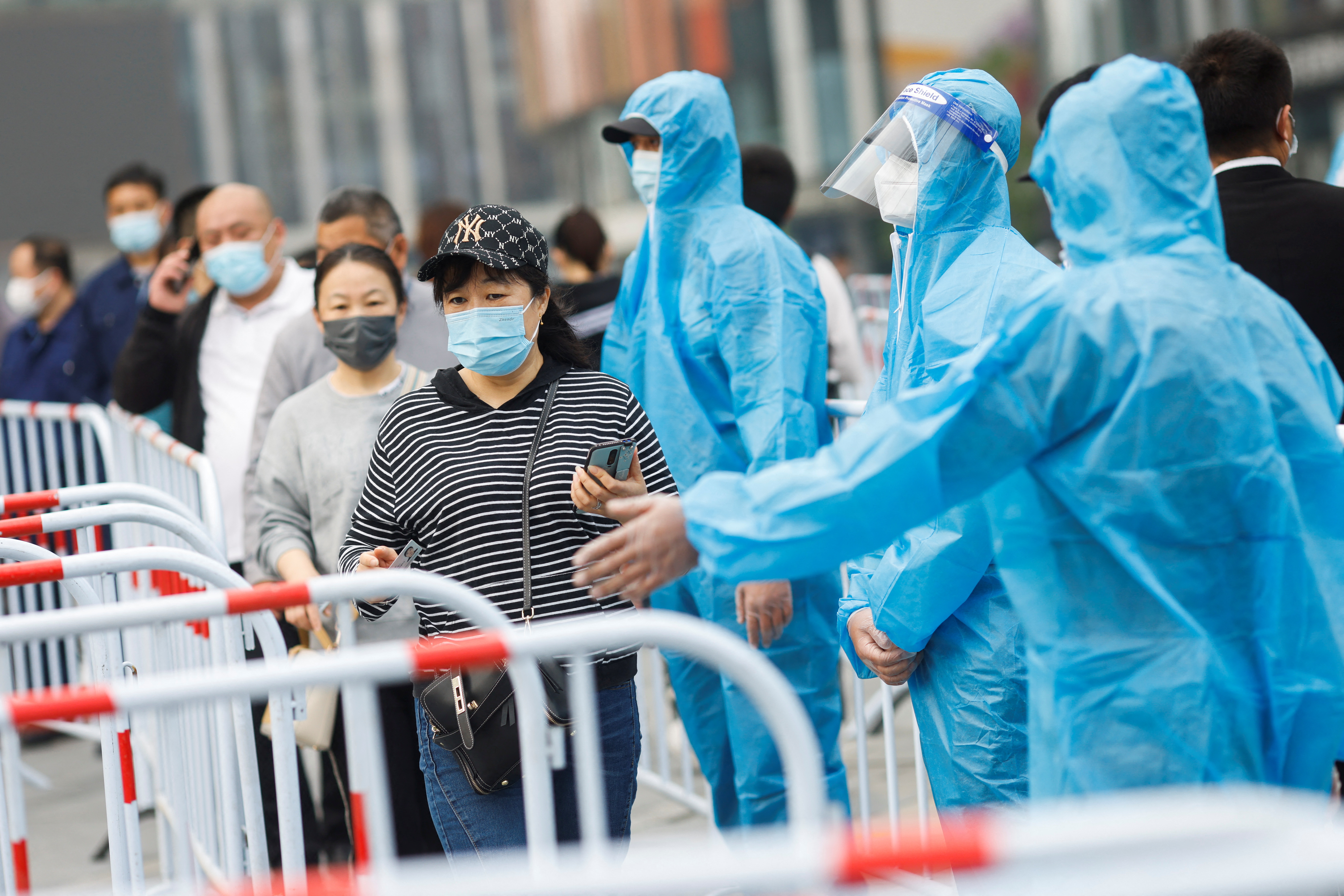 COVID-19 outbreak in Beijing Kina Peking testiranje